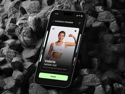 Training copilot concept app design app ui concept dailyui design fitness fitui product design ui design ui ux