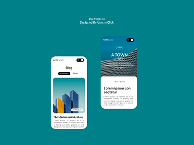 Archi Space: Modern Architecture Blog UI Design android app appdesign appdesigninspiration branding creativedesigns design graphic design illustration interactiveui isoapp mobileapp productdesign ui uidesign userinterface ux uxdesign vector webdesign