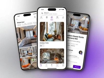 Vacation Rental App app design design figma productdesign ui uidesign ux