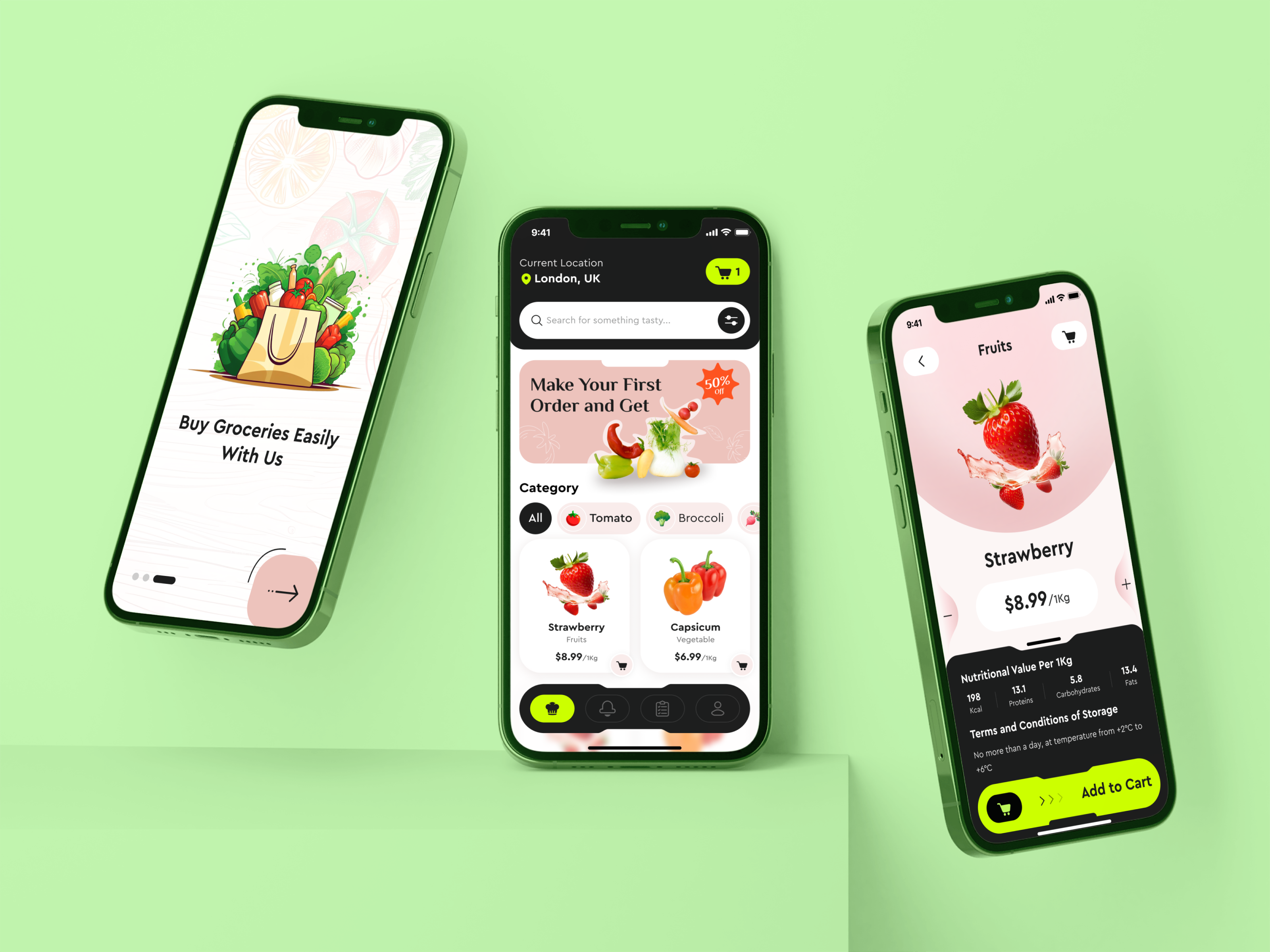 Example of Mobile App UI/UX Design