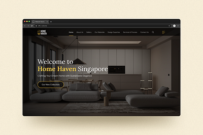 HomeHaven | Design Your Dream Space dailyui design dribble landingpage marketing seo ui uiinspiration uitrends uiux user interface ux visualdesign web webdesign website