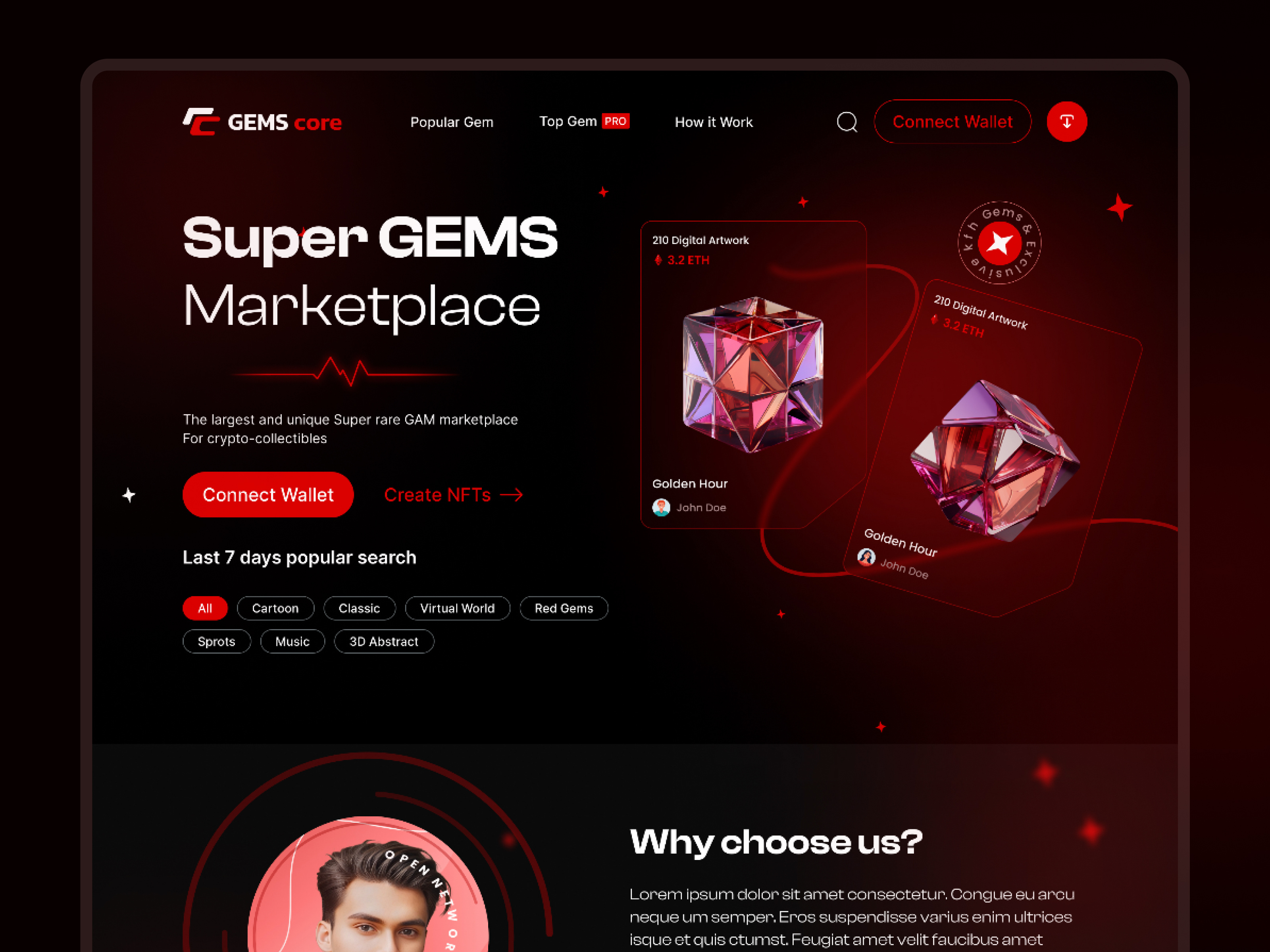 Example of UI/UX Design For Web, Dashboard & Apps