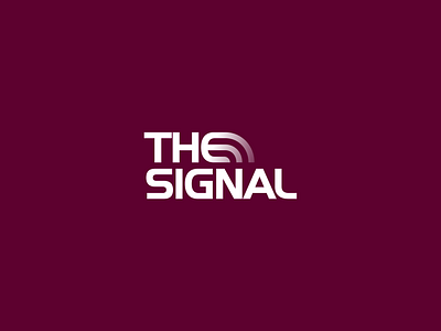 The Signal Logo Design adobe ai brandidenitydesigner brandidentity branding design graphic design logodesigner logoinspo logos logotrends logotype modern modernlogo signal tech trending visualidentity web3 wordmark