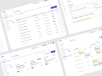 BITLegal (LAW FIRM MANAGEMENT SOLUTION) case management design guide figma law firm legal legal law firm sass ui designs ux design