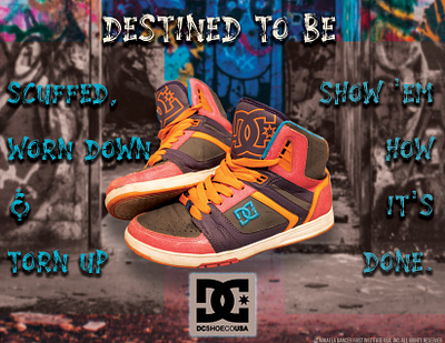 Shoe Ads #2 (2 Versions) adobe photoshop advertisement graphic design school project