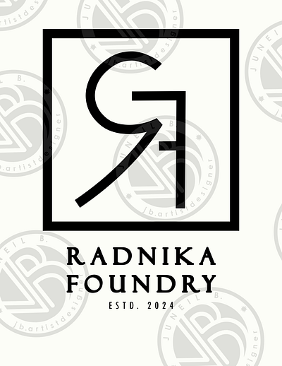 Radnika Foundry 30dayschallenge black branding design gold graphic design logo logocore white