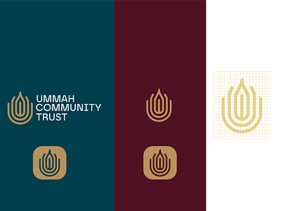 Ummah Community Trust Logo Design brand identity branding business logo community logo community logo design custom logo graphic design icon logo design logo icon logo inspiration logo typo luxury logo luxury logo design professional logo ummah