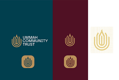 Ummah Community Trust Logo Design brand identity branding business logo community logo community logo design custom logo graphic design icon logo design logo icon logo inspiration logo typo luxury logo luxury logo design professional logo ummah