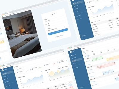 Hotel Booking System ui