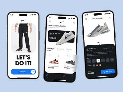 Shoe e-Commerce Mobile App app design branding dashboard ui design e commerce ecommerce mobile app illustration logo shoe app shoe design ux shoe website ui ui ux