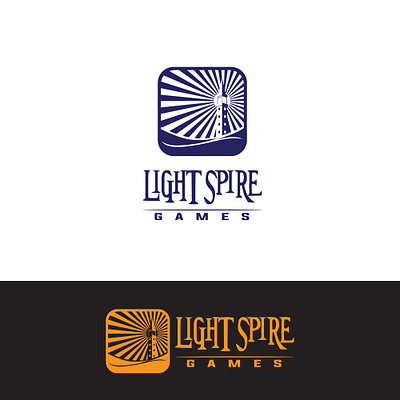 Light Spire Games Logo Design