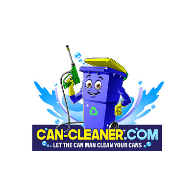 Can Cleaner Logo Design