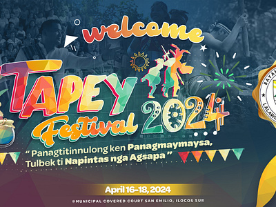 FESTIVAL TARP 3d animation atinto branding explore festiivity festival fiesta fun graphic design logo motion graphics pinas sarilingatin travel ui