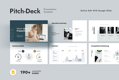 Business Pitch Deck Google Template business presentation