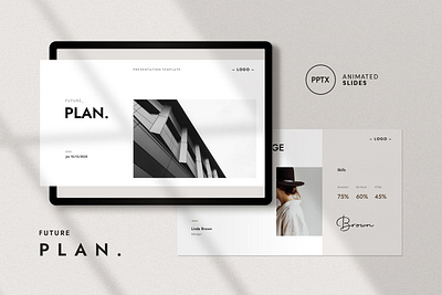 Future Plan Presentation Template minimal presentation