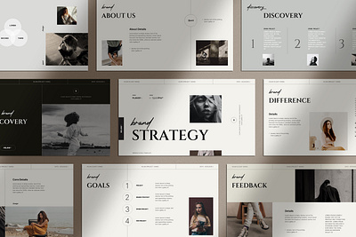 Brand Strategy Template project report