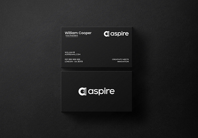 Minimal Business Cards black cards branding business card card design cards corporate corporate business card graphic design white cards