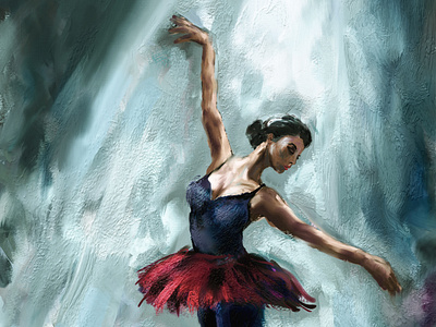 Dancer art dancer digital art digital painting drawing illustration painting