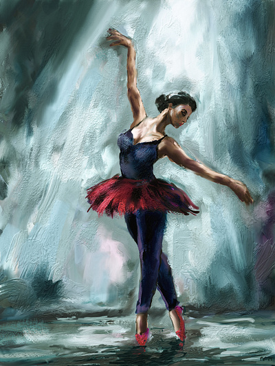 Dancer art dancer digital art digital painting drawing illustration painting