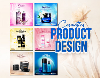 Cosmetics Product Design banner banner design cosmetic product cosmetic product design cosmetics banner cosmetics design cosmetics product design facebook post instagram post post design product design social media design visual identity