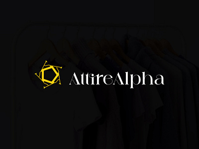 Clothing Brand Logo Design & Brand Identity Design: Attire Alpha brand book brand guide line brand identity design brand style guide branding branding kit logo design modern logo social media kid unique logo