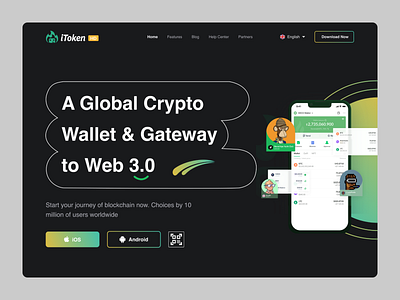 Crypto wallet & gateway to a web 3.0 website design 3d crypto crypto exchange crypto landing page crypto wallet crypto web3 crypto website cryptocurrency finance futuristic gateway pament pament gateway ui web web 3.0 web design web3 website