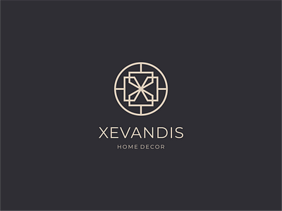 Xevandis Home Decor Logo Design business classy corporate elegant graphic design line logo logo design logoideas logoinspirations logos logotype luxurious luxury