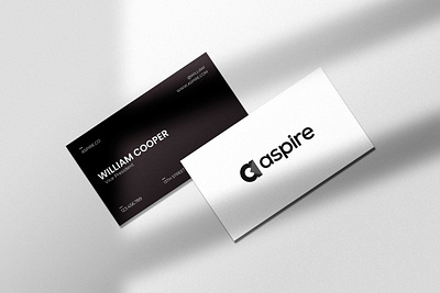 Minimal Business Cards V2 black card branding business card card card design cards corporate corporate business card minimal cards minimal design