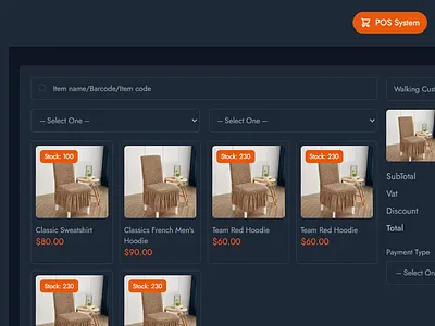POSLIFY - A COMPLETE POS TEMPLATE design ui web design