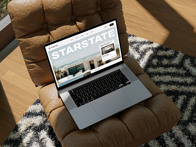 Starstate* - Real Estate Landing Page Website agency apartment building business home house houses landing page property real estate real estate agency realtor realty rent residence services uiux web web design website