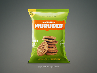 Design for a South Indian Snack branding food graphic design logo minimal design package poster snacks visual design