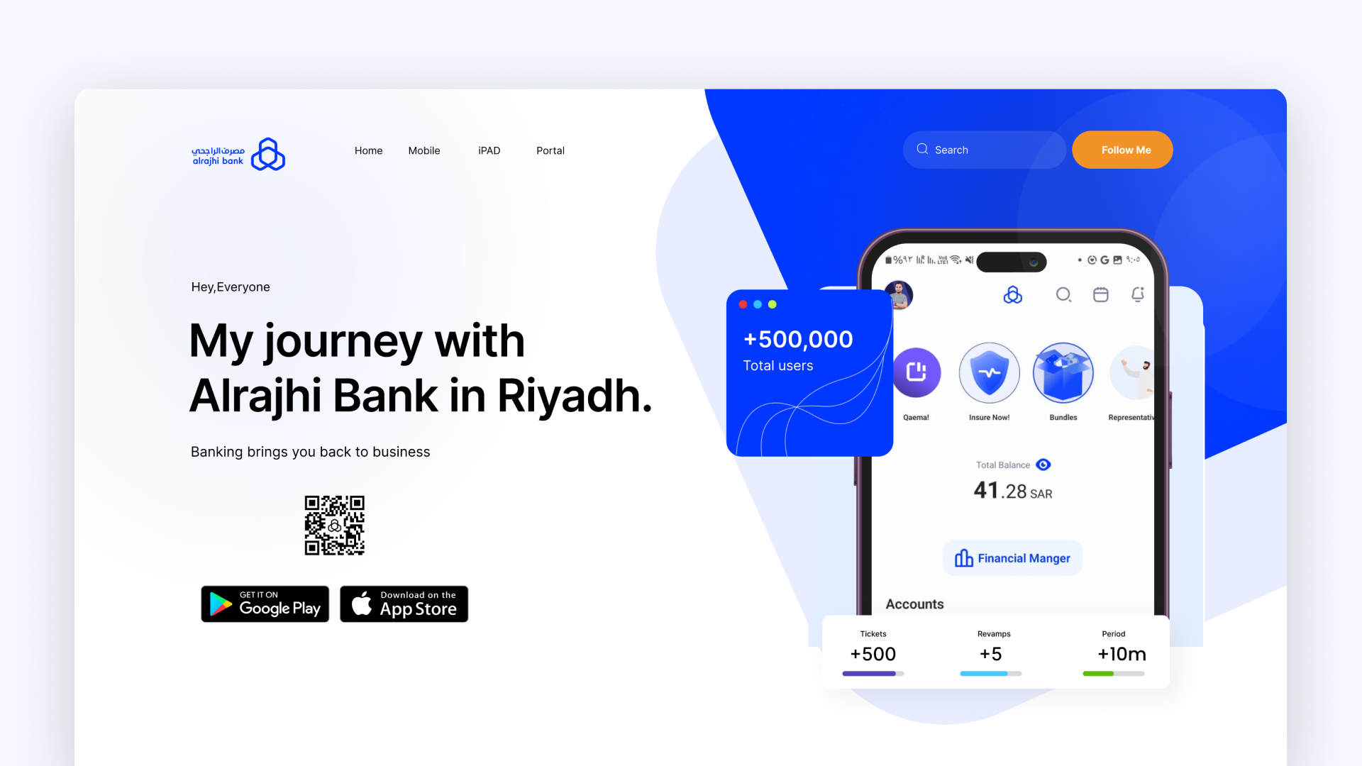 Alrajhi Bank Business Mobile App | KSA | Riyadh alrajhi app bank design graphic design landing ui ux web
