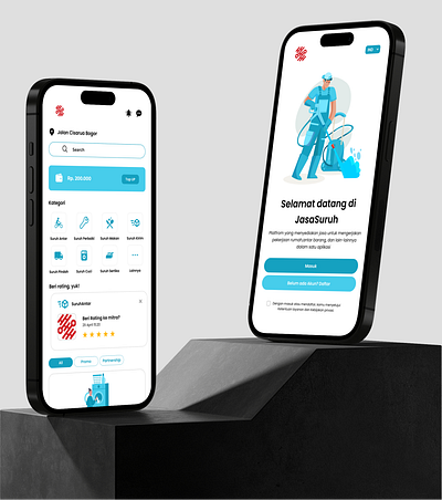 Jasa Suruh Mobile App app design mobile