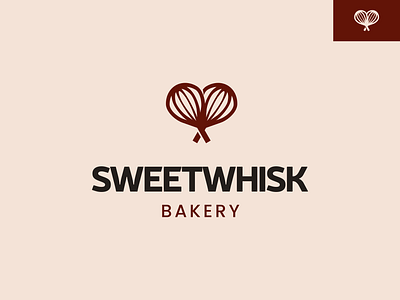 sweetwhisk bakery - mock project (2/2) bakery brand branding clean clean logo design graphic design graphicdesign illustration logo modern simple ui vector