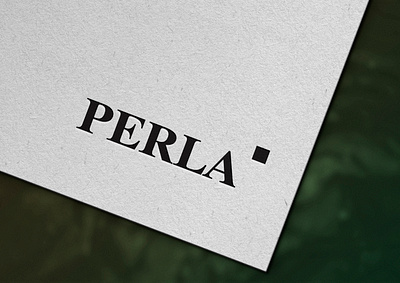 Perla Trademark Design brand design brand mark brand mark design branding design graphic design logo logo design logo idea perla product brand trademark