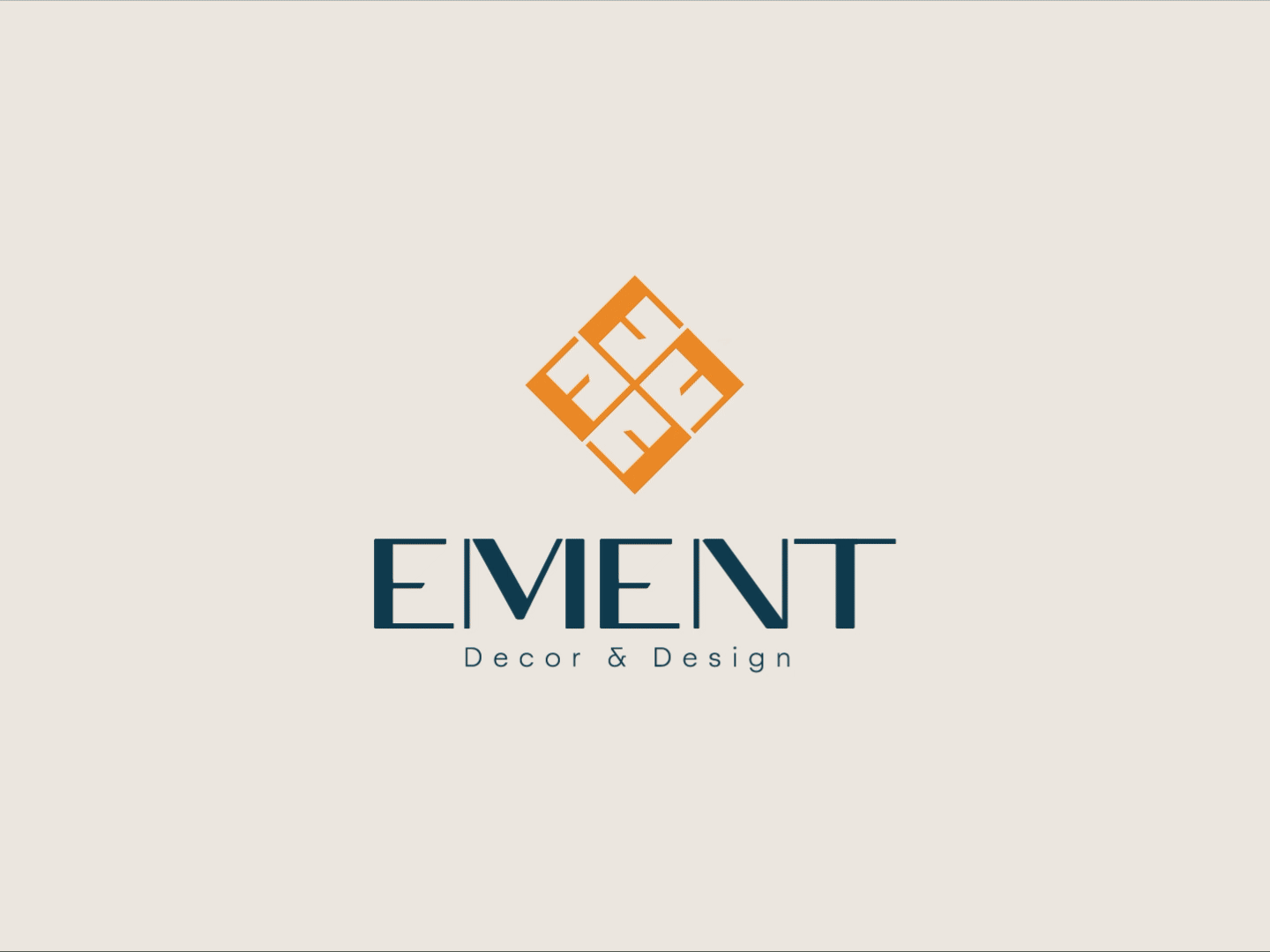 Logo Animation for Cabinet and Furniture Design 2d logo reveal animated logo animation branding cabinet cabinet and furniture cabinet design design furniture graphic design illustration logo logo animation mehraabi motion graphics orange ui vector