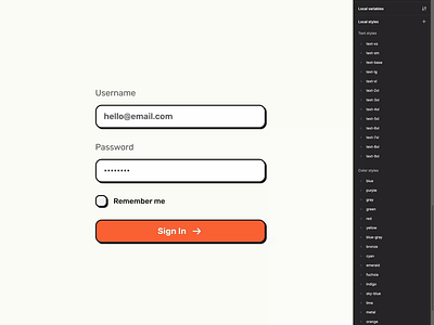 Synthesizing new UI themes in Figma branding design design system figma form interface login themes ui ui kit ui themes ux white label