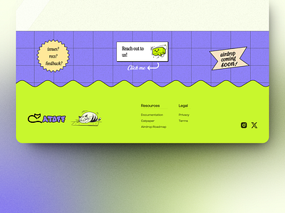 Footer Design for Catoff Gaming brand design branding footer footer design illustration landing page product design ui design uiux design user interface design web design