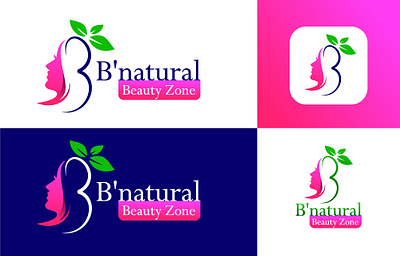 Creative logo design for Beauty Zone branding clean colorfull creative flat graphic design logo