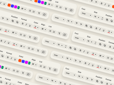 Text editor panel UI design dashboard panel side panel text edit text editor ui design web app design web design