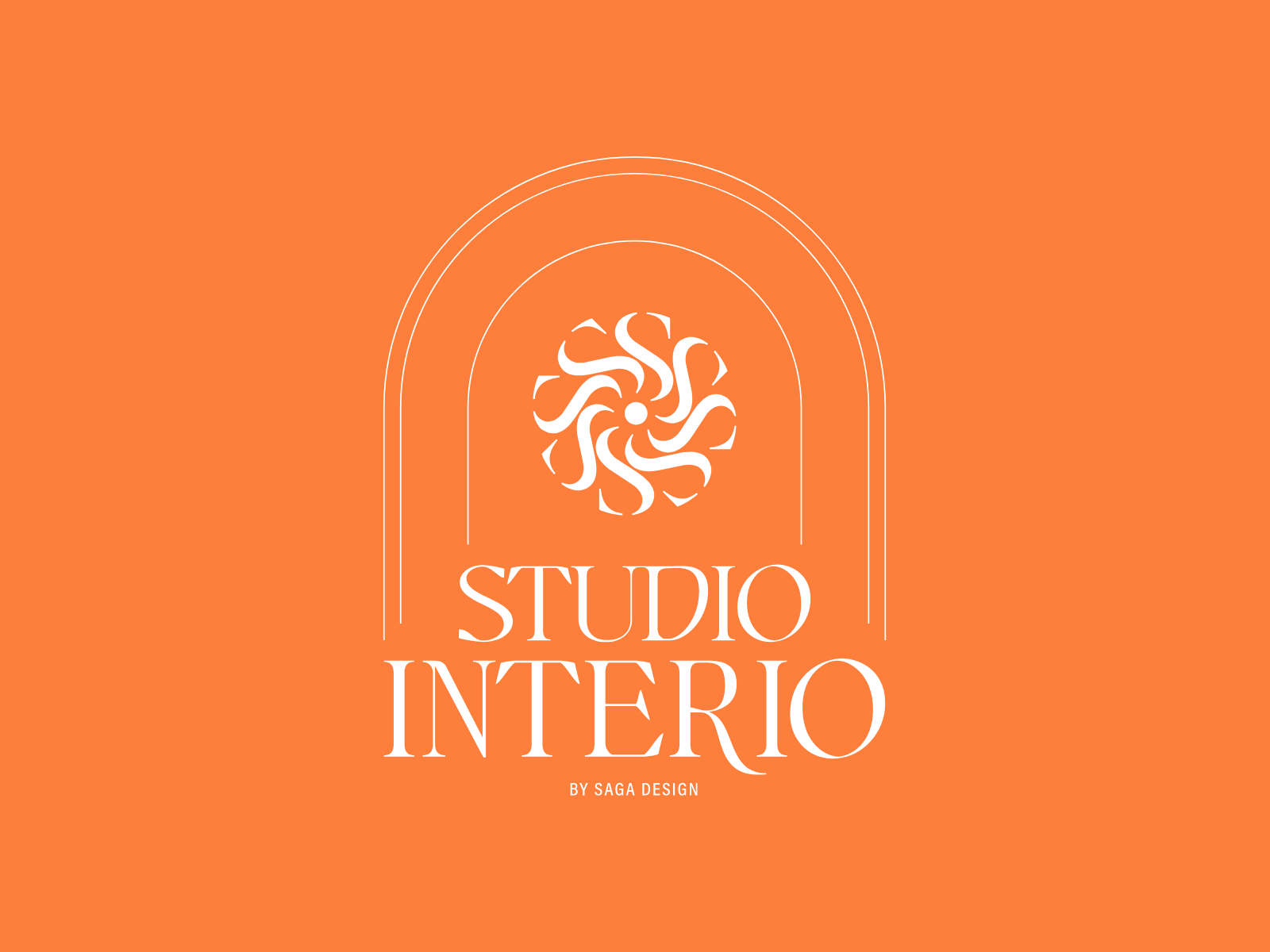Studio Interio Logo Design branding client graphic design logo presentation