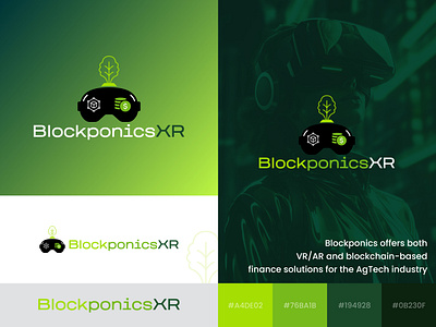 BlockponicsXR - Logo-design app icon brand identity branding business logo company logo creativelogo crypto currency crypto logo graphicdesign logo logo design logodesinger logos minimal logo minimalist logo modern logo thirtylogos trending logo unique logo wallet