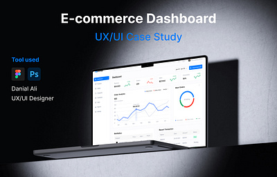 E-commerce Dashboard Design | UIUX Case Study. adobe xd case study dashboard design ecommerce dashboard ecommerce dashboard design figma ui ui design uiux ux