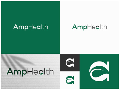 Amp Health Logo Design. branding branding logo design graphic design graphic designer health logo logo logo design logo designer logo maker logo mark logo type medical logo telehealth