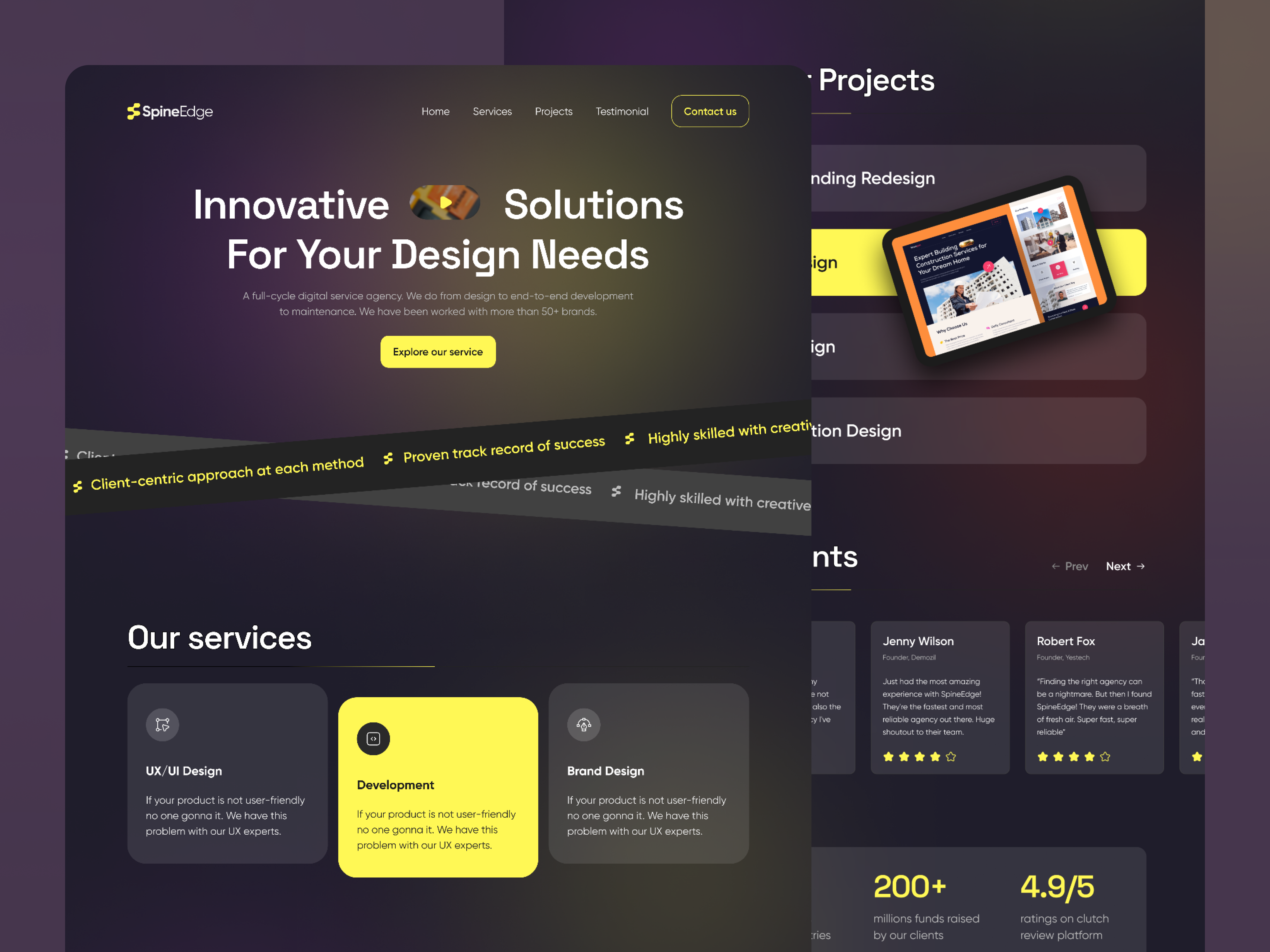 Example of Website Design