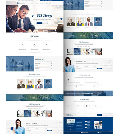 Agency website branding design elementor landing page design web development website design website security website seo wordpress