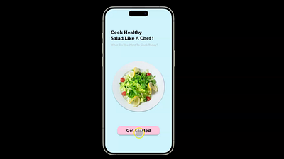 Short Video Salad For Breakfast ui ux