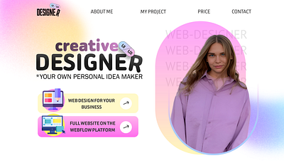 website ux\ui designer designer landing ui ux webdesigner website