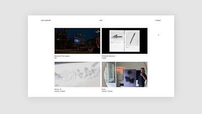 Karllinderoth - Portfolio Website | Figma to WordPress animation elementor figma graphic design motion graphics ui ui conversion ux website ui wordpress
