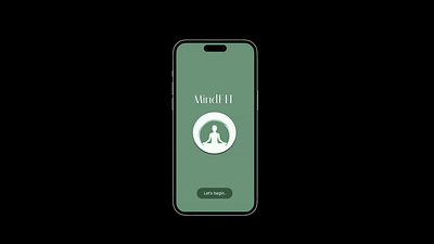 MindFit App Video ui ux design